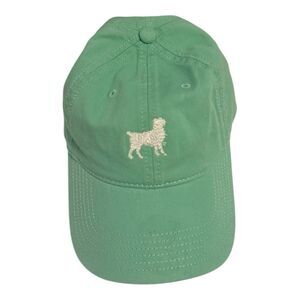 Legacy Brand Dog Hat Cap Strap Back Green Adjustable Washed Embroidered